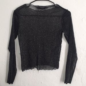 Brandy Melville Glitter Top